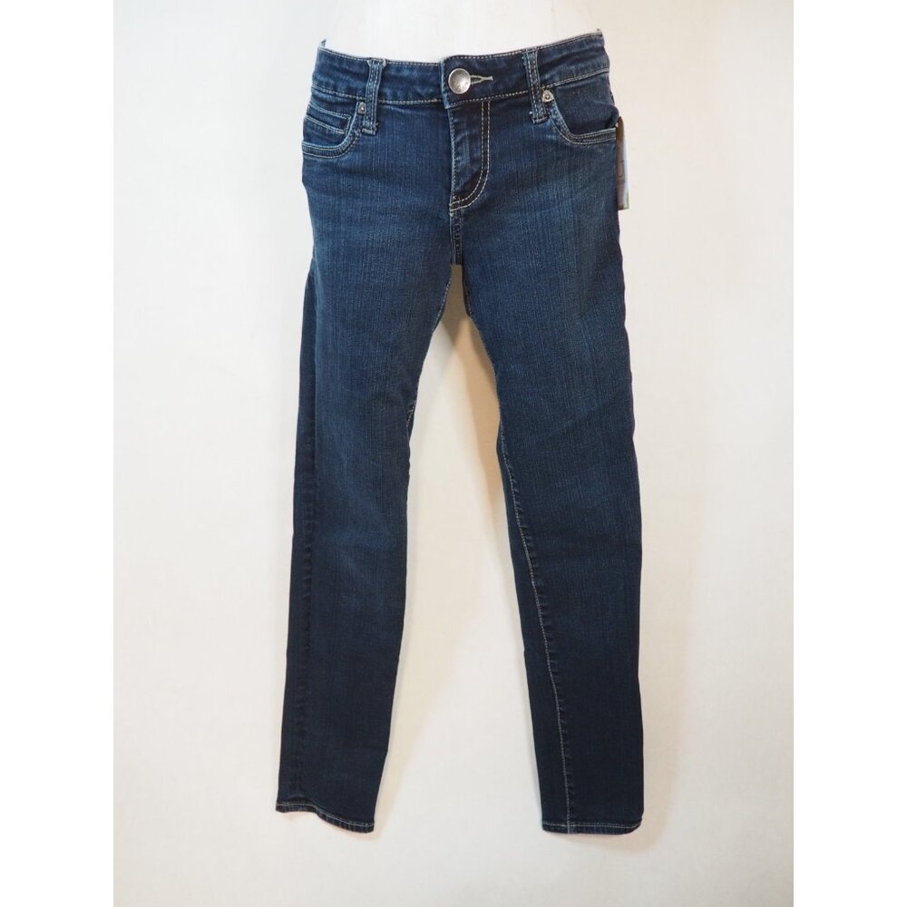 KUT From The Kloth Dark Wash Diana Skinny Blue Denim Jeans, Size 4